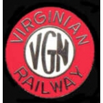 VIRGINIAN RAILWAY RAILROAD LOGO PIN TRAIN PINS