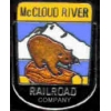 MCCLOUD RIVER RAILROAD PIN TRAIN PINS