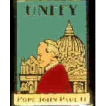 POPE JOHN PAUL UNITY PIN