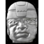 OLMEC COLOSSAL HEAD PIN