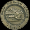 CALIFORNIA MISSION PINS SAN RAFAEL ARCANGEL MISSION PIN