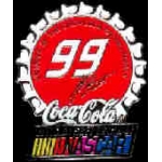 COKE NASCAR JEFF BURTON BOTTLE CAP DX
