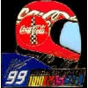 COKE NASCAR JEFF BURTON HELMET DX