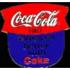 COKE COCA COLA 1963 SLOGAN PIN