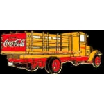 COKE COCA COLA 1949 TRUCK WOOD SIDE PIN