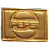 PEPSI COLA PIN 1990’S PEPSI COLA PIN SCARCE GOLD SQ MINI PIN