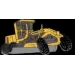 CATERPILLAR GRADER WITH SILVER BLADE PIN