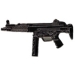 MP5 HECKLER AND KOCH BLACK MACHINE GUN PIN