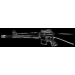 AR-15 PIN SEMI-AUTOMATIC RIFLE BLACK VERSION PIN