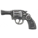 P-38 PISTOL SNUB NOSE SPECIAL HANDGUN PIN