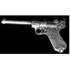 GERMAN LUGER TYPE PISTOL HANDGUN PIN