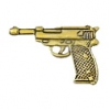 PBK-38 PISTOL PIN CAST PBK HANDGUN PIN