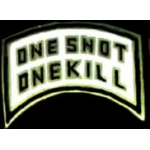 ONE SHOT ONE KILL PIN